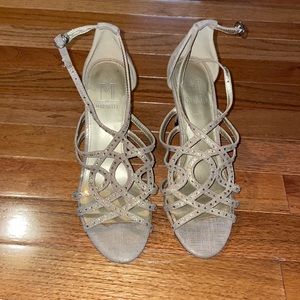 Marinelli Gold and Rhinestone Heels, Perfect for New Years’!